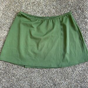 Land's End Swim Skirt Balsam Green Size 6